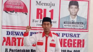 Visi Misi Samsuri Sebagai Capres 2029 Diumumkan dalam Deklarasi Resmi DPP PCN di Jakarta